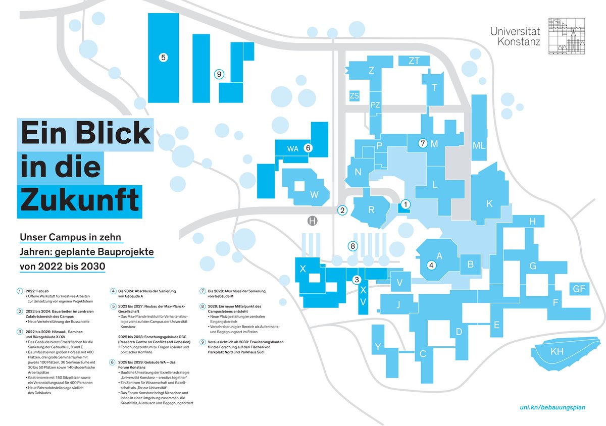 Unser Campus in zehn Jahren  Bauliche Entwicklung  Themen-Schwerpunkte  Aktuelles und Medien 